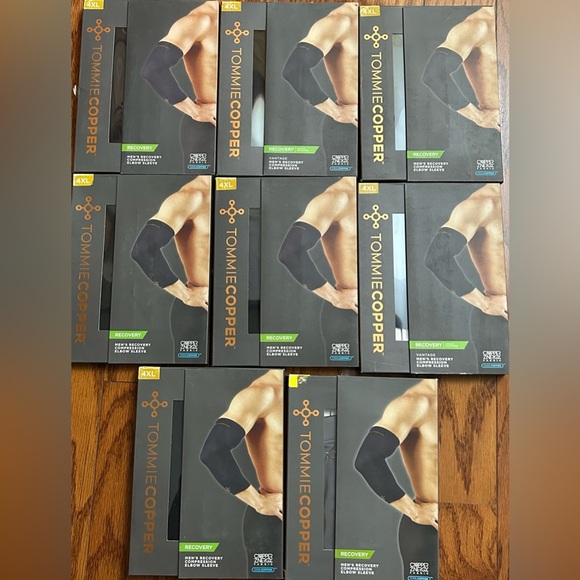 NEW Tommie Copper "Reseller Bundle" Compression Elbow & Knee Sleeves Value $462 - Picture 3 of 6